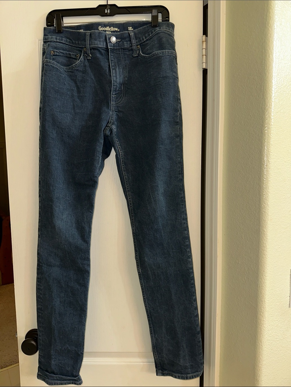 Goodfellow & Co Dark Indigo Slim Straight Jeans